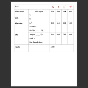 Nurse Reporting Documentation