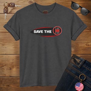 Save The Manual Gear Tee | Vintage Shift Knob Car Shirt