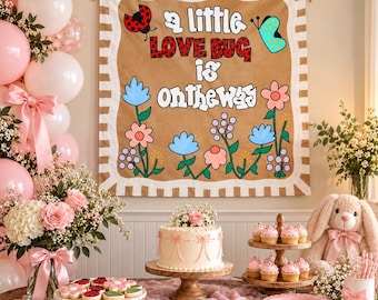Hand Painted Custom Banner | Personalized Party Banner | Baby Shower, Birthday, Game Day & Event Decor