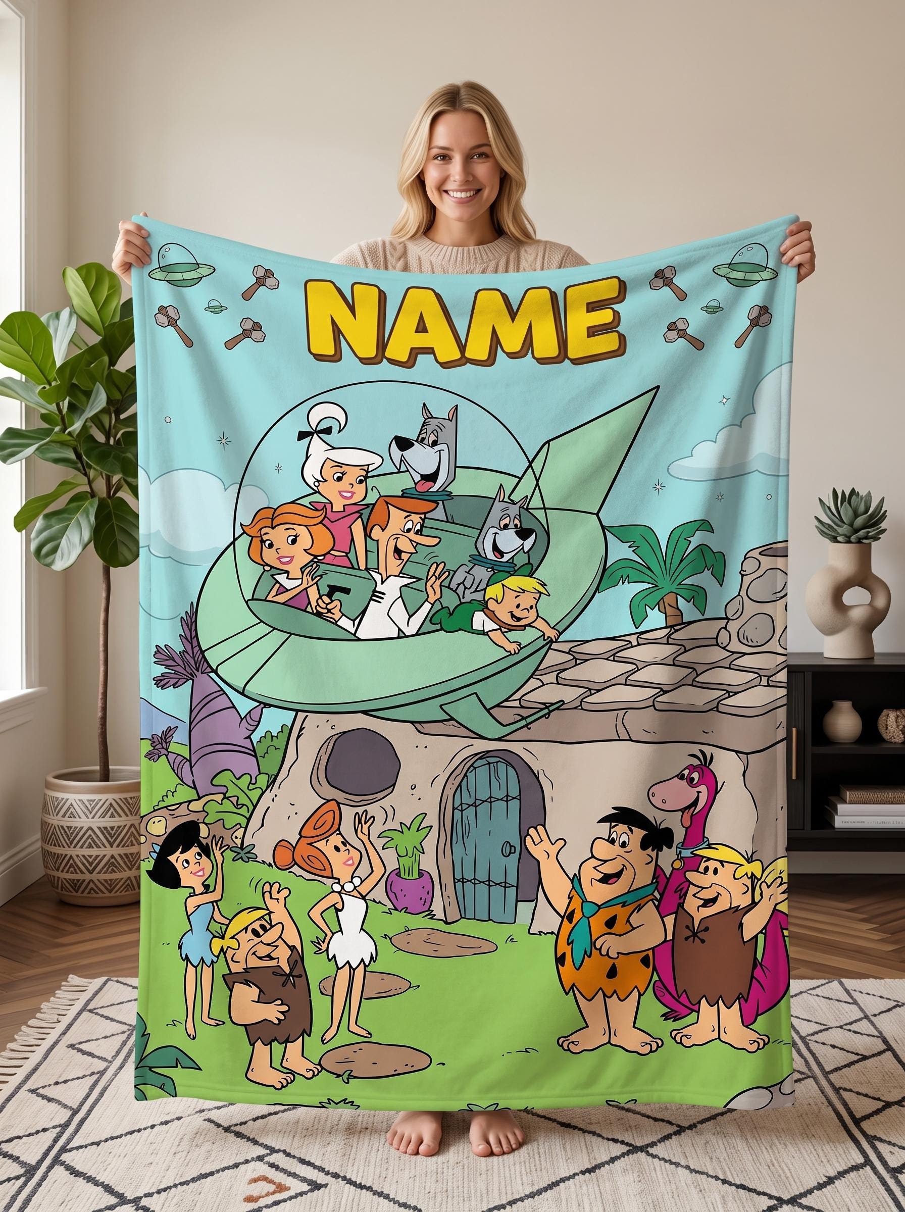 Flintstones Bedding - Etsy
