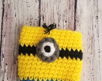 Minion Crochet Mug Cozy