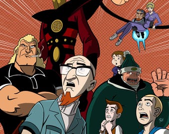 Venture Bros Ignore me! Print 11x17