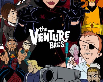 Venture bros & Crew 2 - 11x17