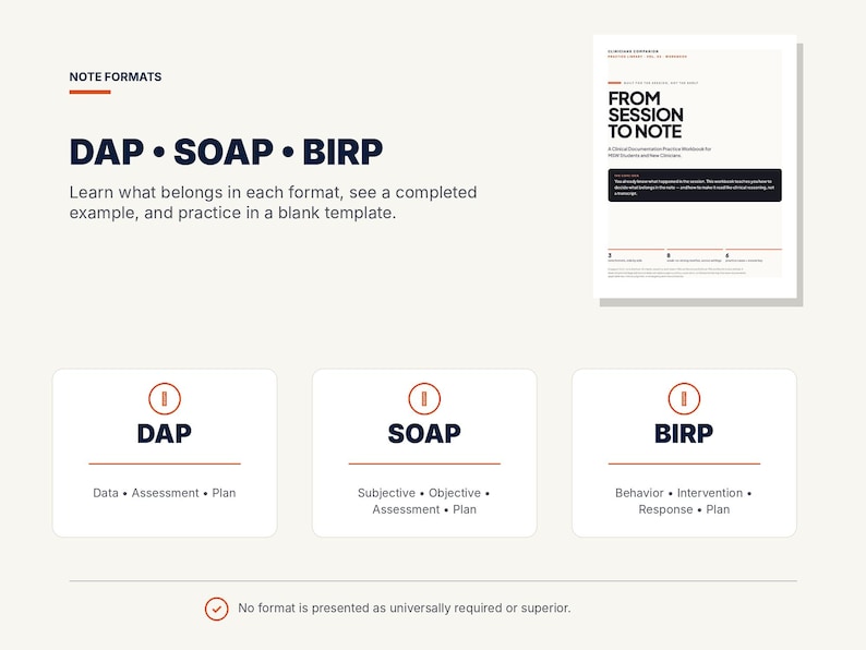ソーシャルワークのための臨床記録ワークブック：DAP、SOAP、BIRPの経過記録 画像 6