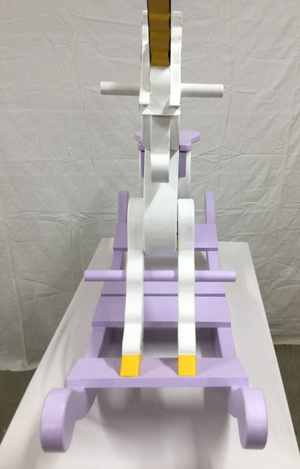 Rocking Potato Hobby Horse- Unicorn