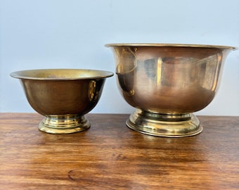 Vintage Copper Bowl (4034) - Etsy