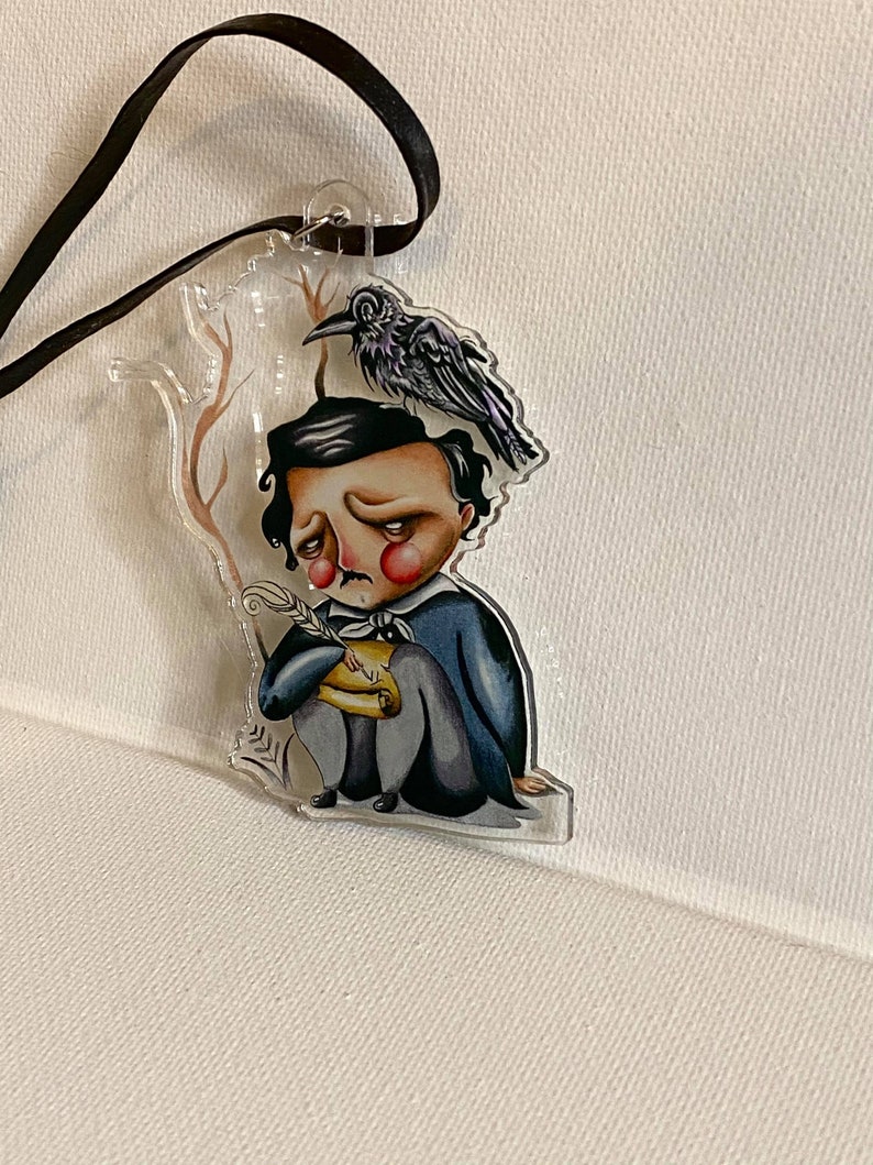 Acrylic Poe Necklace