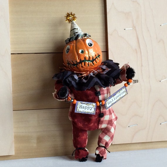 pumpkin head doll