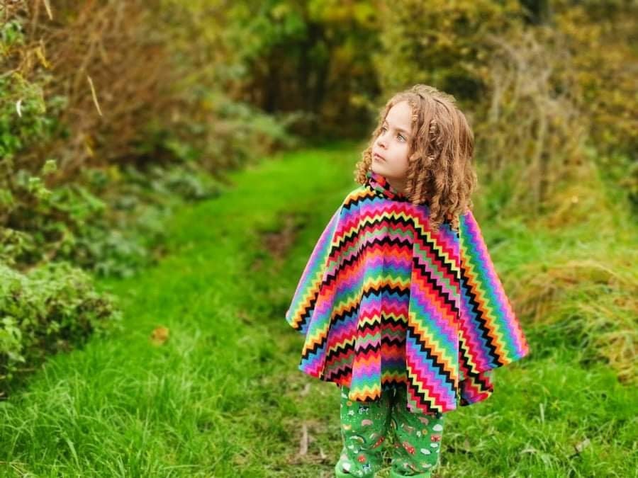 plak Goedaardig Pelgrim Hippy Kids Fleece Poncho With Pixie Hood Encanto Poncho - Etsy