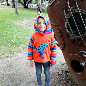 Kids tree frog Hoodie, custom tree frog hoodie, adult tree frog hoodie, grandchild tree frog birthday present
