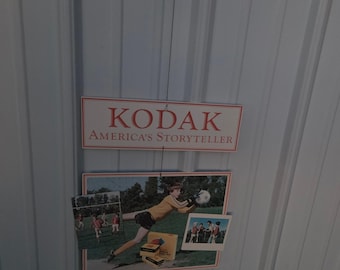 Vintage 1981 Kodak Americas Storyteller Hanging Store Mobile Display Sign