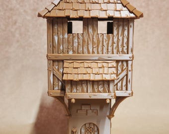 D26G24 Retro Fantasy Watch Tower by Doctor Spork Oldhammer terrain 3d printed