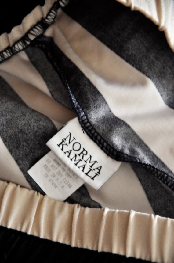Vintage Norma Kamali OMO Stripes Star Shorts Coll… - image 4