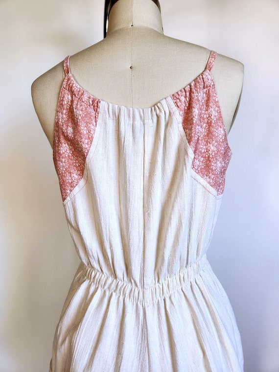 Vintage Mini Romper Jumpsuit Overall - Short Shor… - image 6