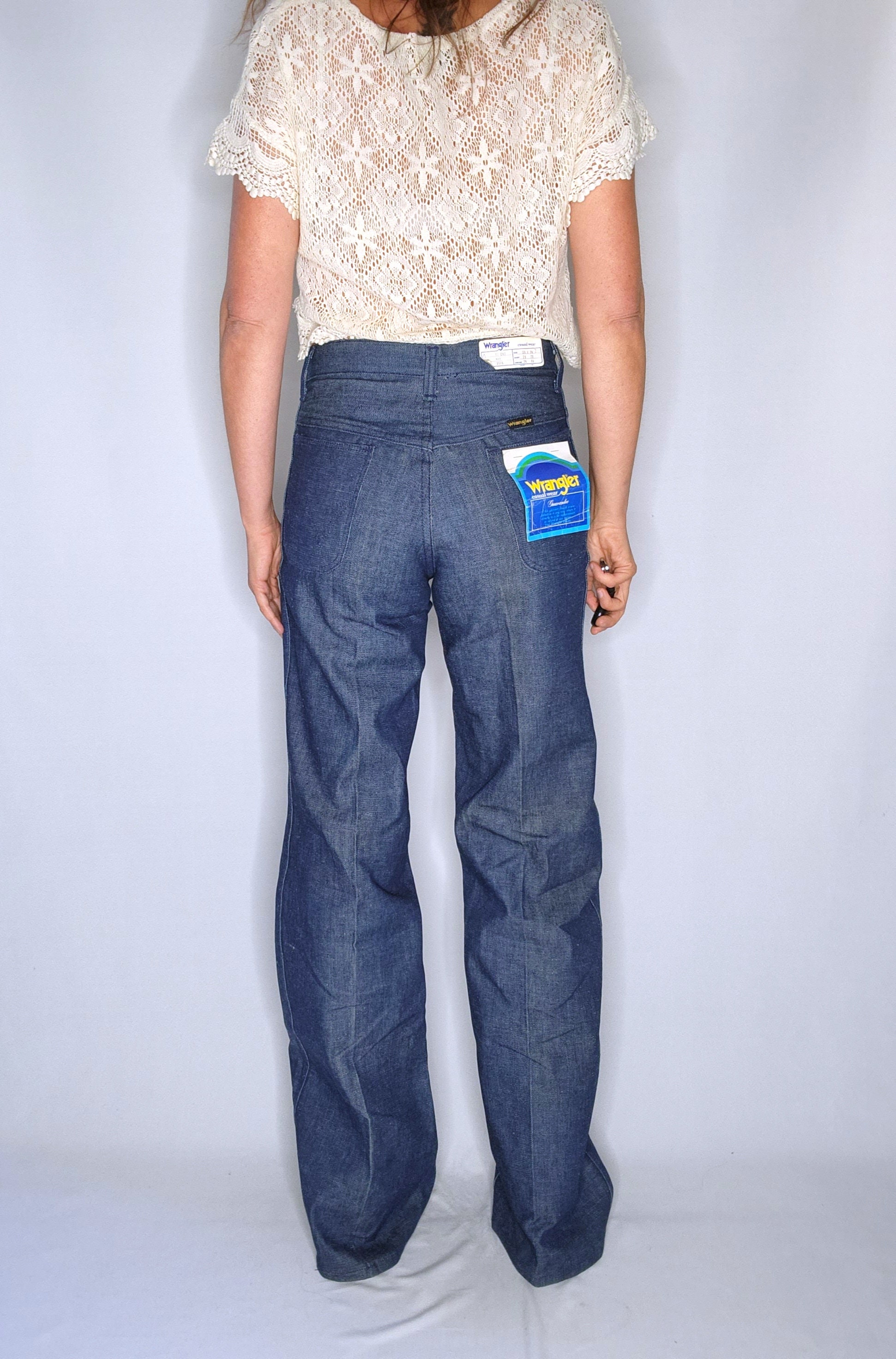 Vintage 70s WRANGLER Jeans Denim DEADSTOCK - Palazzo Pants