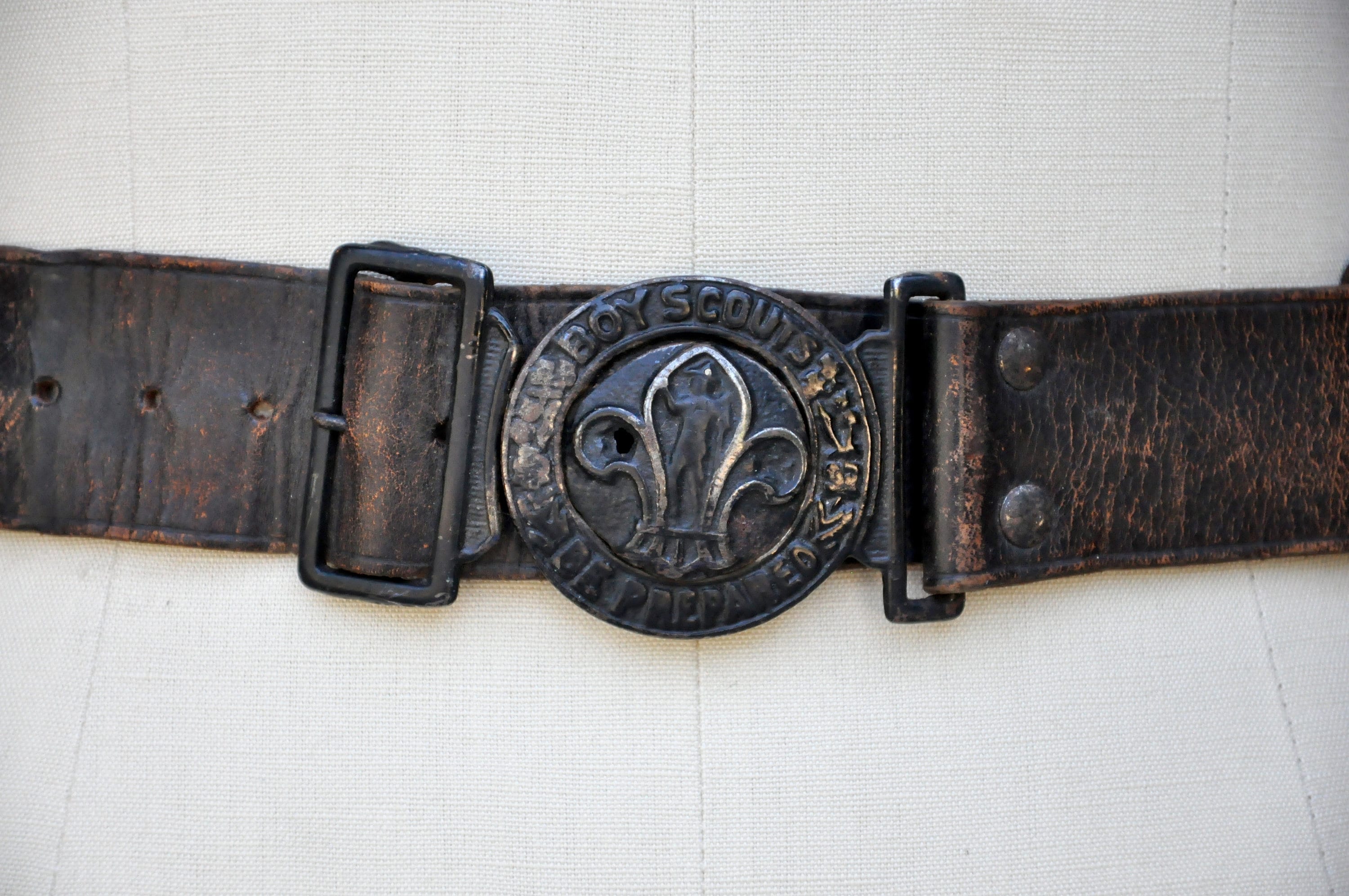 Vintage 30s 40s Boy Scouts Leather Belt BSA Leather Belt Etsy Ireland