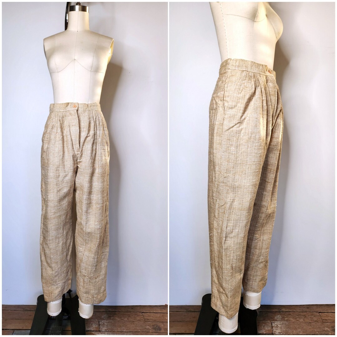 McGehee Silk Pants Navy main image 1