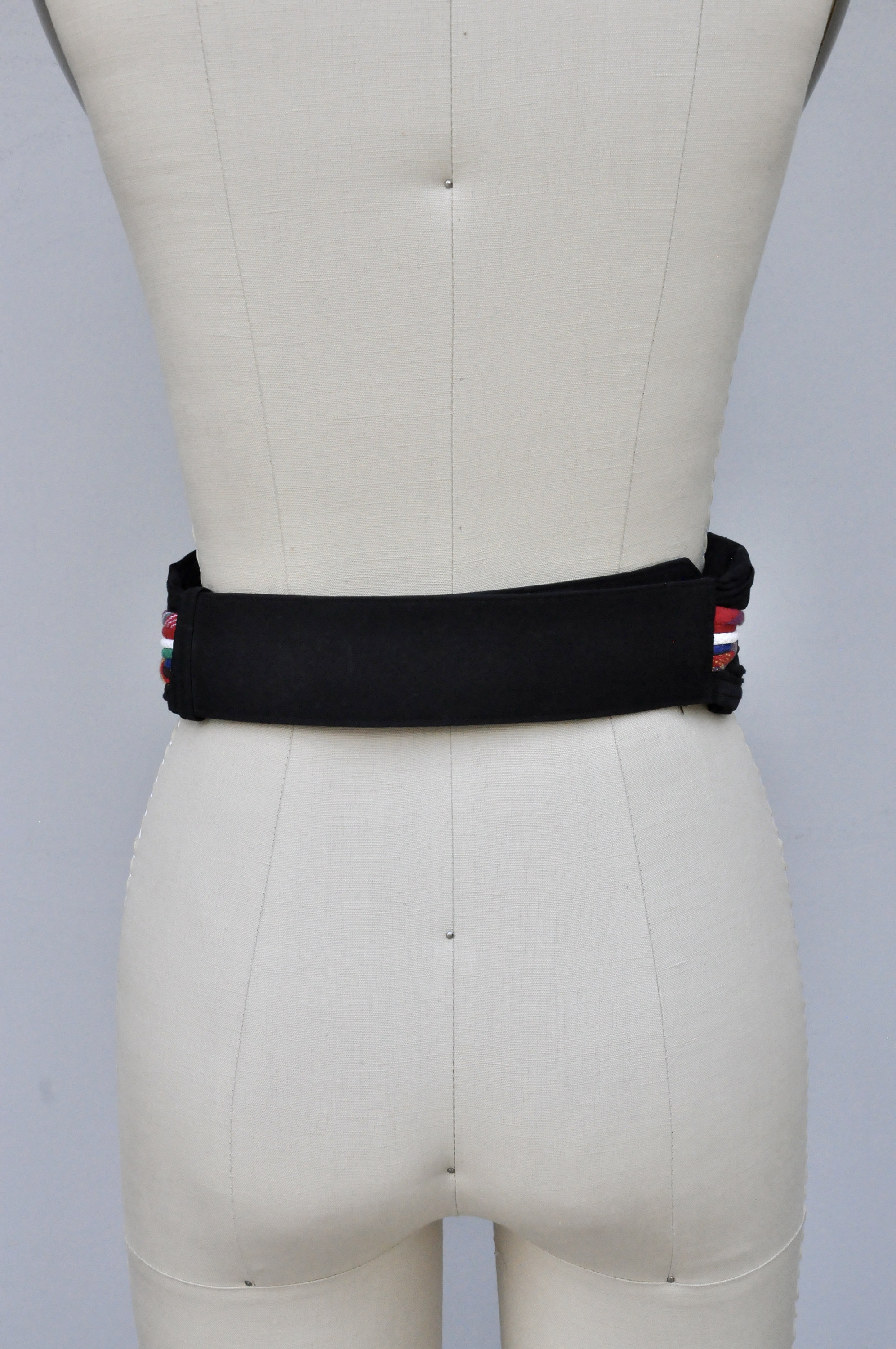 Ginnie Johansen Designs Dallas Belt - Made in USA Rare Black & Metal Heart Ginnie Johansen Belt - Etsy main image 4
