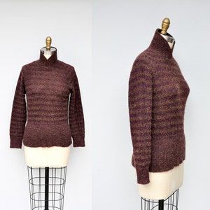Vintage MISSONI Sweater - Missoni Blouse - Authentic Missoni - Turtleneck Sweater - High End Designer - Italian Designer Missoni S M