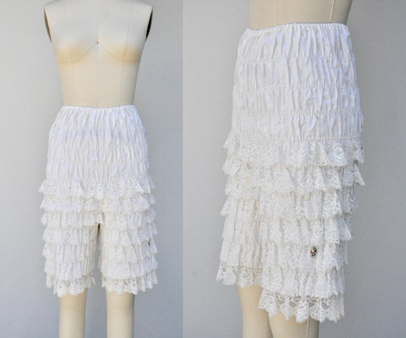 50s LACE Bloomers - Mid Century Bloomers Pantaloon