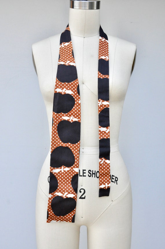 Vintage 50s Square Squared Tie - Apple Tie - Nove… - image 7