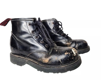 1980s 1990s Vtg Nana Doc Marten Rare Punk Goth Pointed Saw 