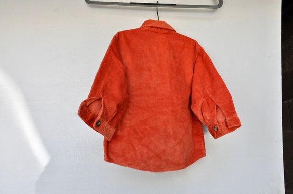 Vintage Corduroy Jacket for Kids Toddler - Zip Up… - image 5