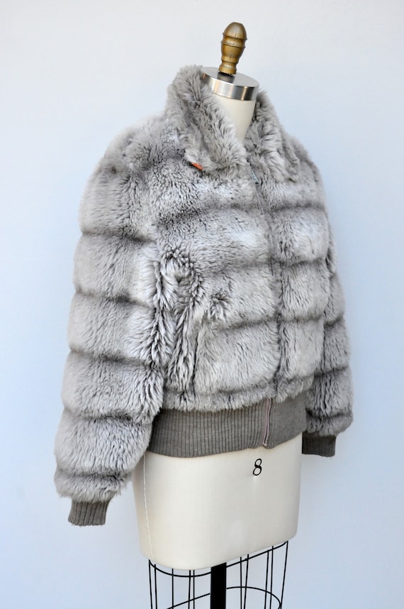 Vintage FAUX FUR Jacket - 70s 80s Fur Jacket - Faux Fur Vintage FAUX FUR Jacket - 70s 80s Fur Jacket - Faux Fur