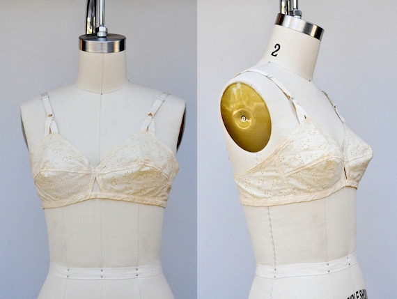 50s BULLET Bra - Pointed Bra - 50s 60s Bullet Bra