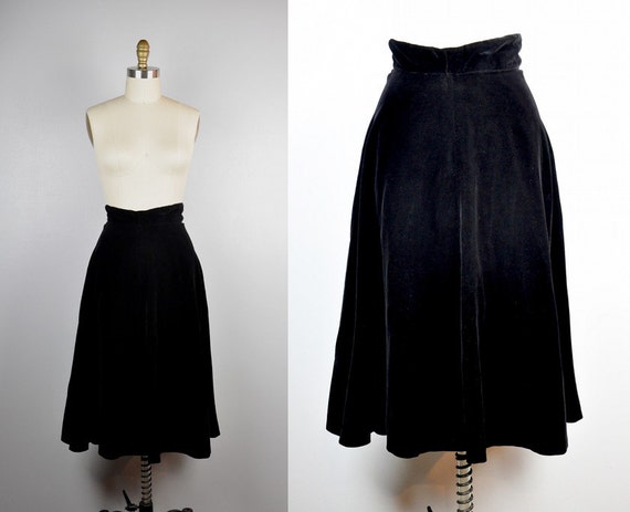 high waisted skirt a line