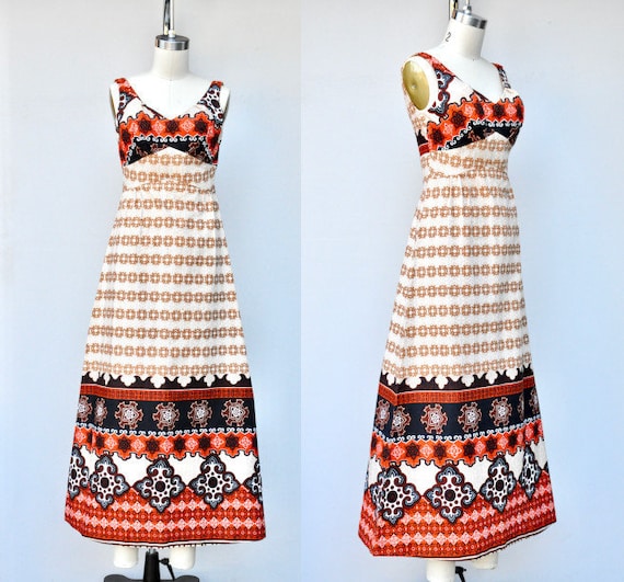 50s 60s MALIHINI Hawaii Dress - HAWAIIAN Dress - … - image 1