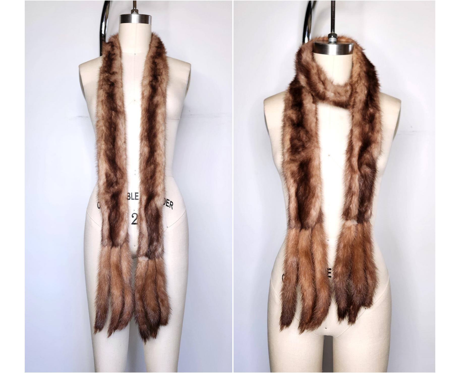 Mink Fur Stole Shrug - Etsy