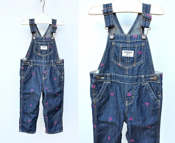 18 month girl overalls