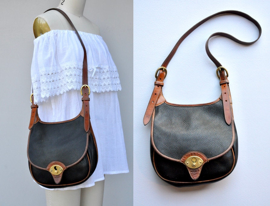 vintage dooney and bourke messenger bolsa