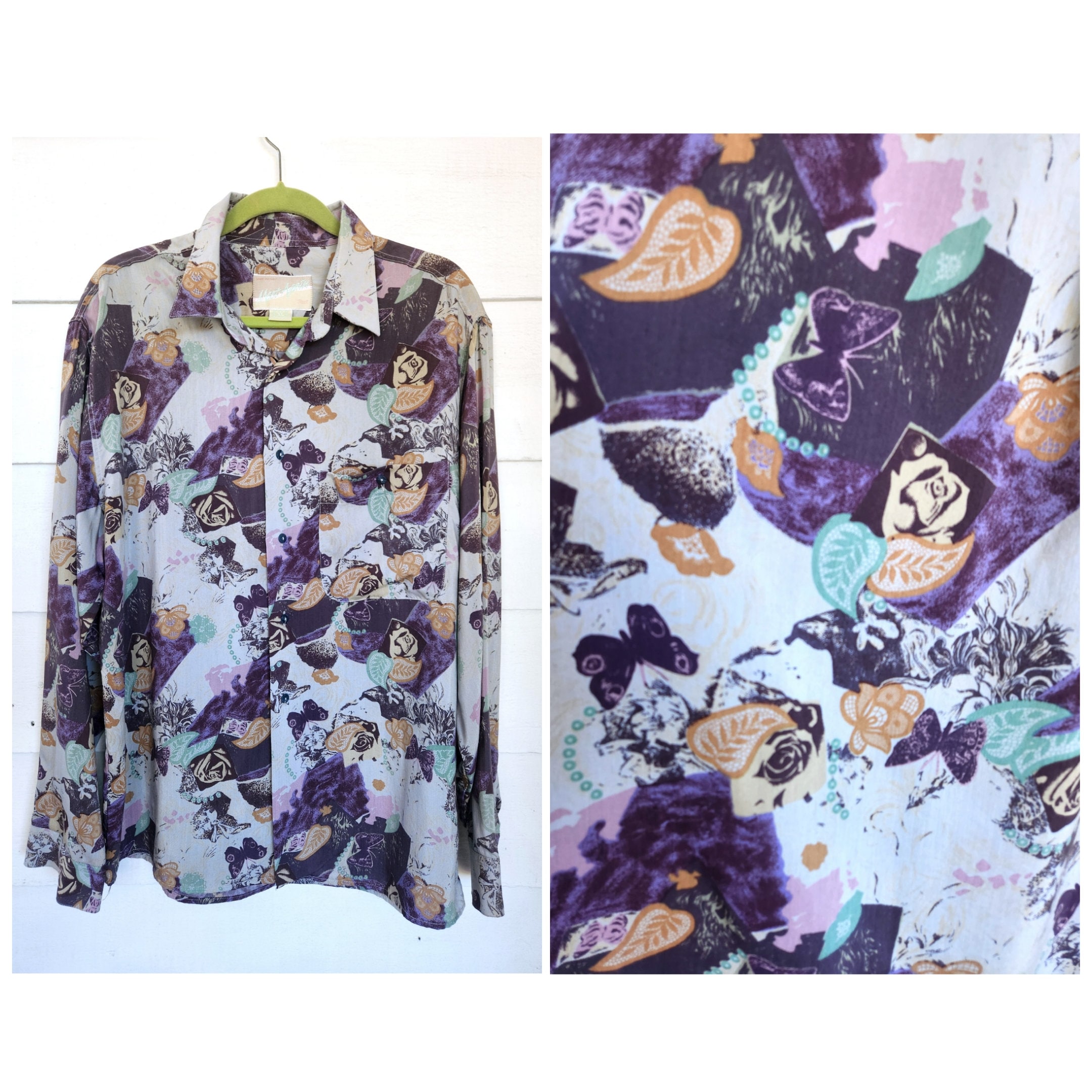 Camicia con sales farfalle uomo