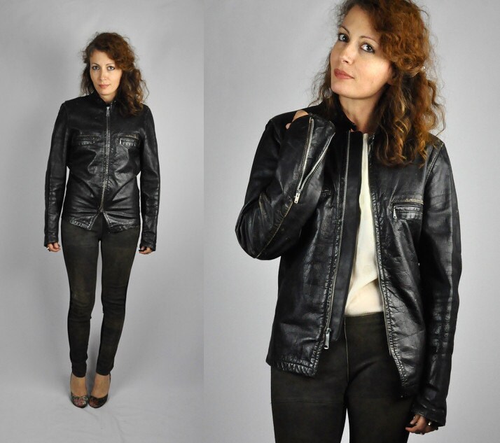 unisex moto jacket