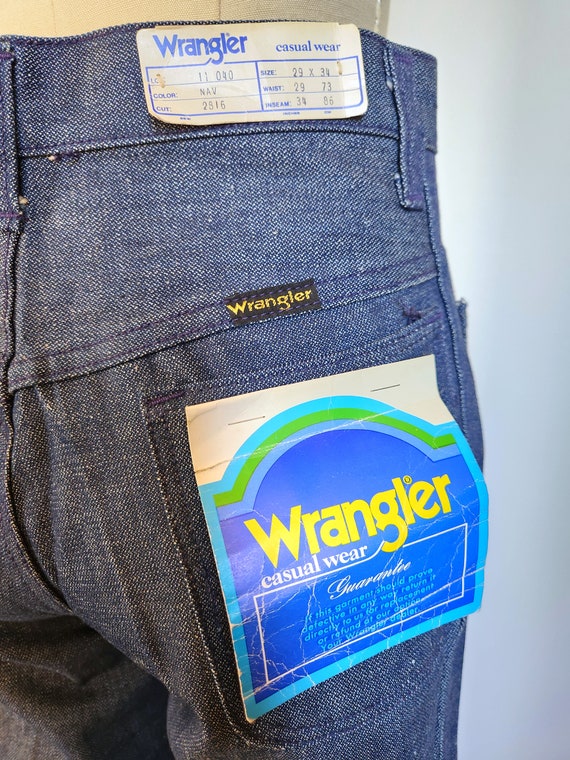Vintage 70s WRANGLER Jeans Denim DEADSTOCK - Palazzo Pants