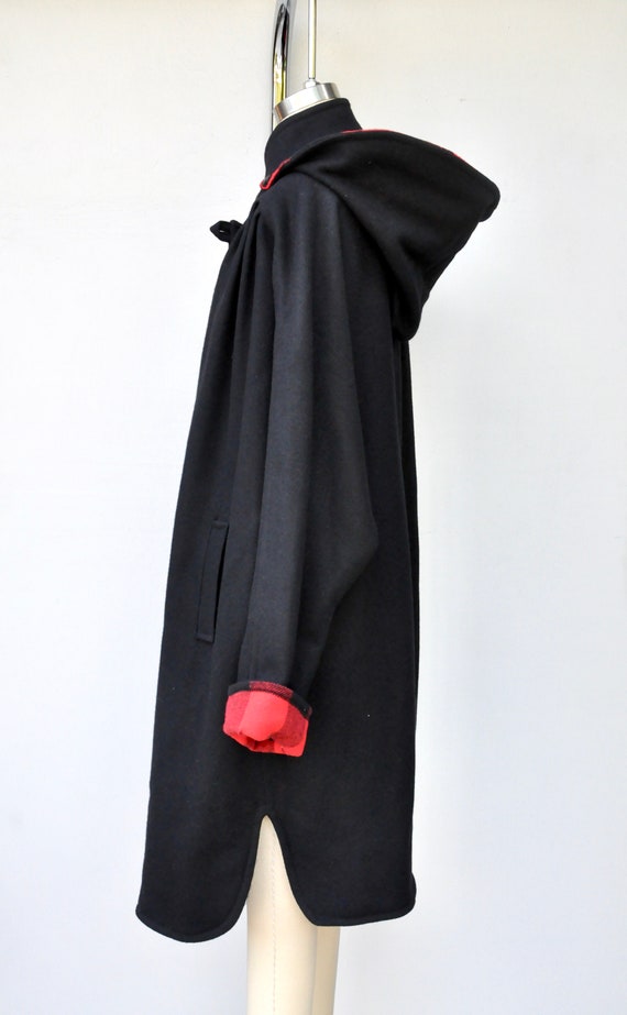 Oversized wool coat