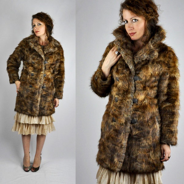 Real Fur Coat Etsy