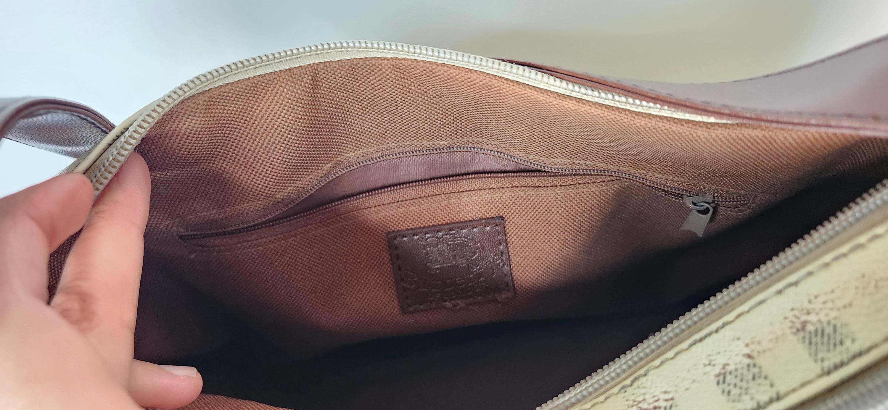 Burberry Vintage Shoulder Bag RARE Nova Check Coated Canvas Pvc