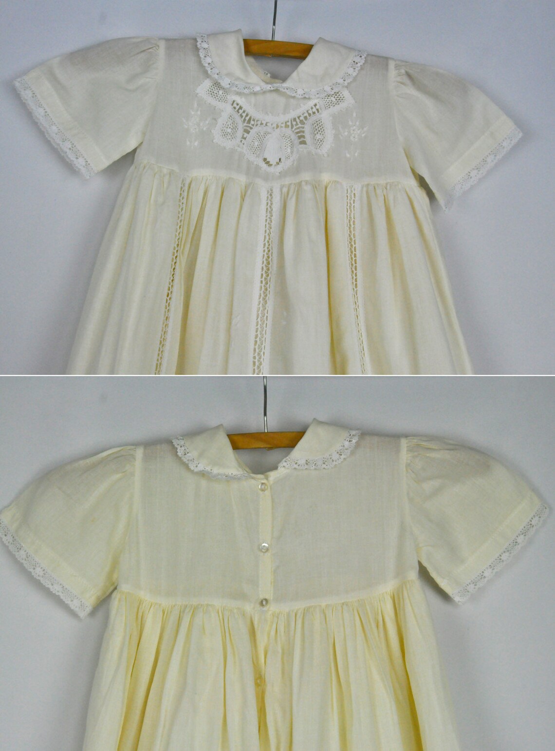 Cotton Lace Embroidered Dress