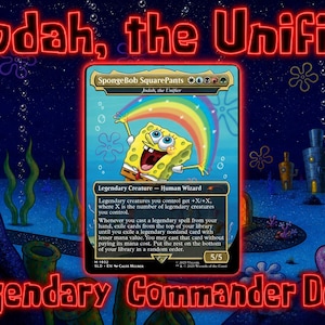 mtg spongebob commander deck Magic The Gathering Secret Lair x Squarepants: Internet Sensation (Non-Foil) : Toys & Games Spongebob Commander Deck - Etsy