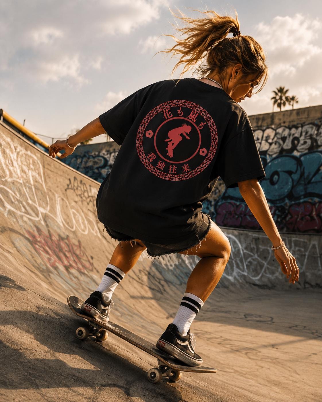 Japanese Skateboard Shirt - Etsy