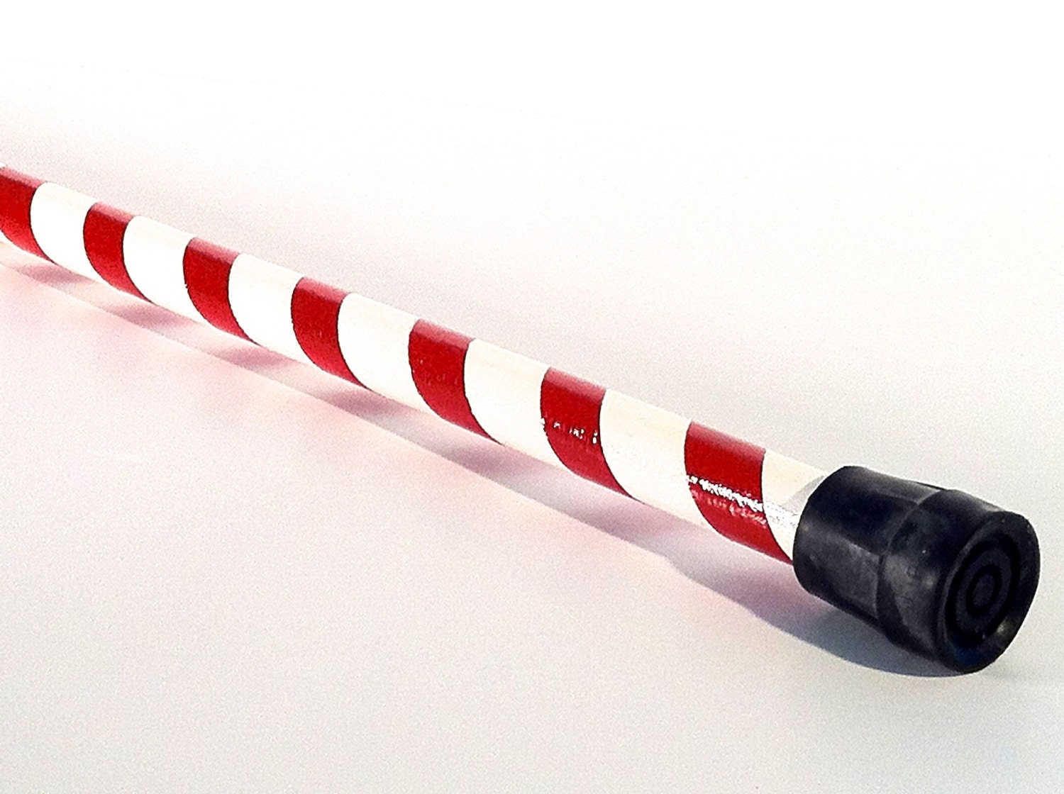 Christmas Candy Cane Wood Walking Cane Etsy