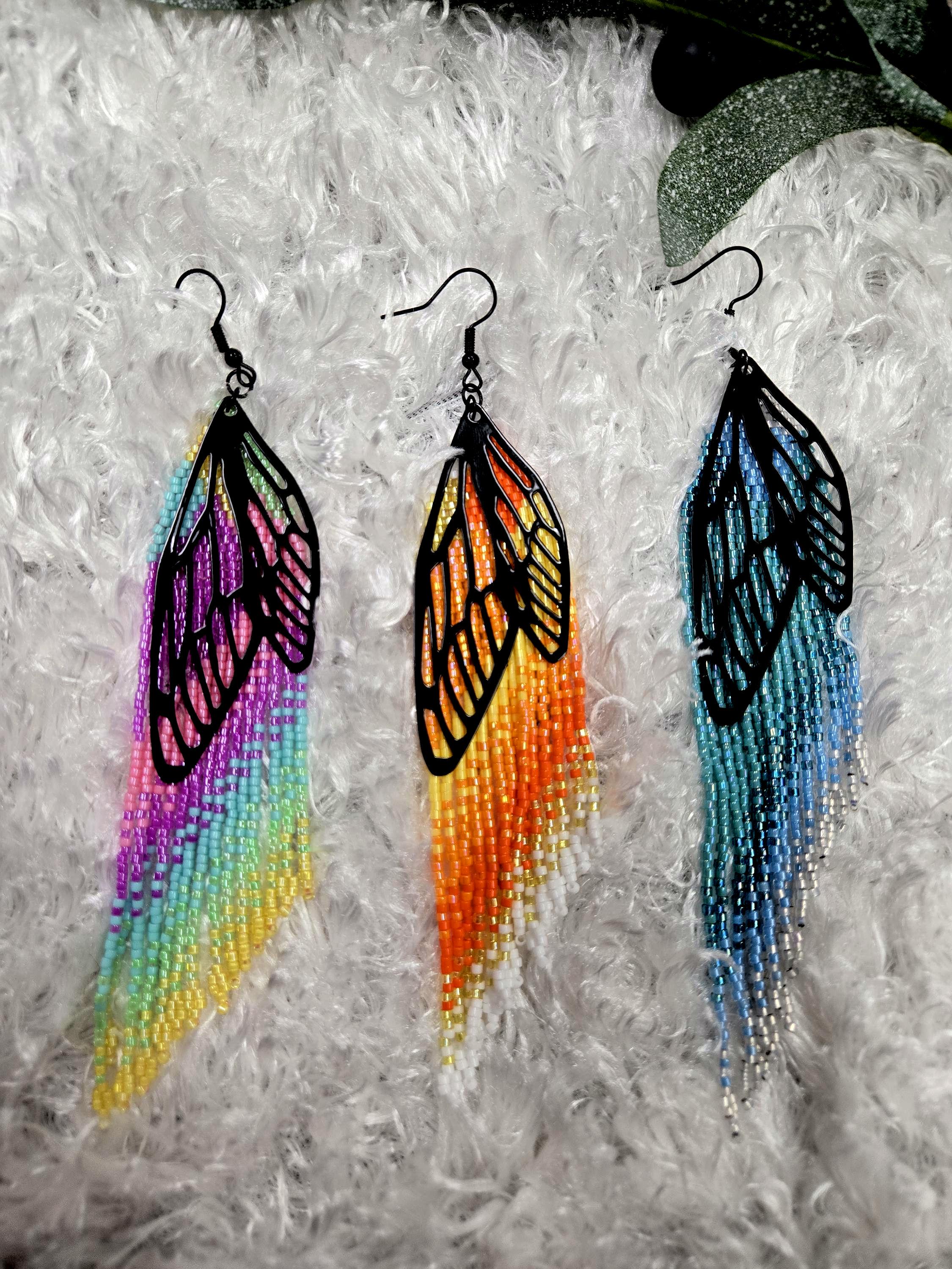 Butterfly Dread Bead - Etsy display picture 3
