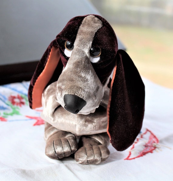 hush puppies stuffed dog