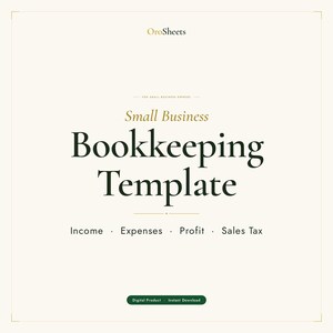 Hoja de cálculo de contabilidad para pequeñas empresas: Registro de ingresos y gastos (Google Sheets, Excel)