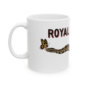 Kaffeetasse mit Königspython | Geschenk für Königspython-Liebhaber | Keramiktasse für Reptilienhalter und Herpetologen Bild 9
