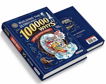 Building The Ultimate Brain 100000 Whys | Kids STEM Education Book | Fun Science Learning for Children