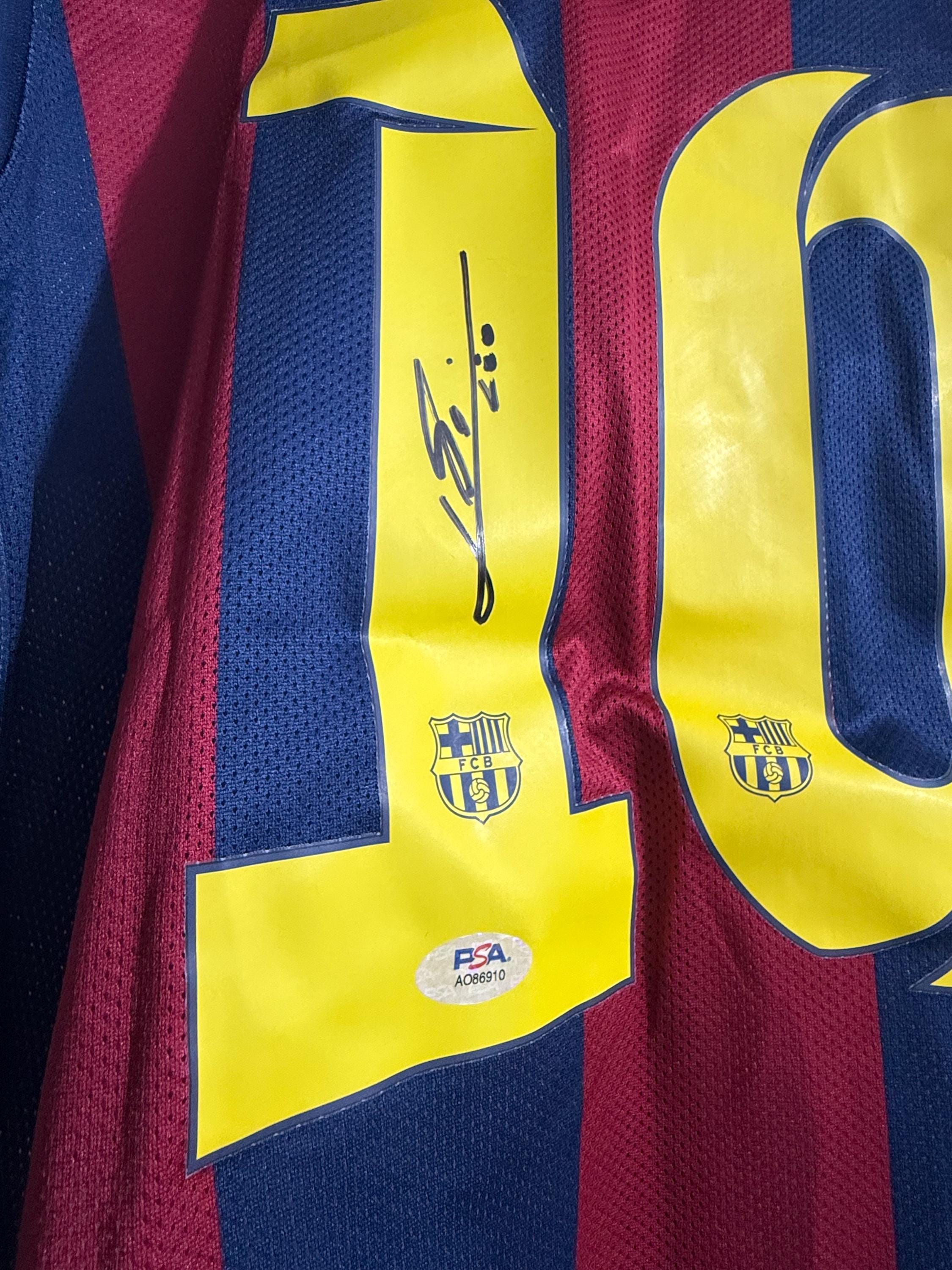 Messi Barcelona Jersey Authentic - Etsy